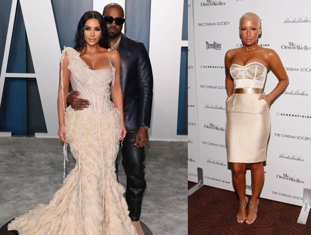 Sebelum menikahi Kim Kadarshian, rapper Kanye West berkencan dengan model Amber Rose selama dua tahun.