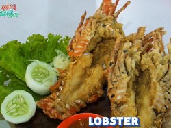 Setelah Bakso Lobster Viral, Kini Ada Lobster Goreng Tepung!
