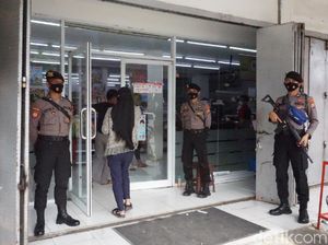 Dijaga Aparat Bersenjata, 2 Minimarket di Mamuju Sulbar Mulai Beroperasi