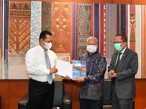 MPR Terima Bantuan 40 Ribu Masker dari Parlemen Vietnam