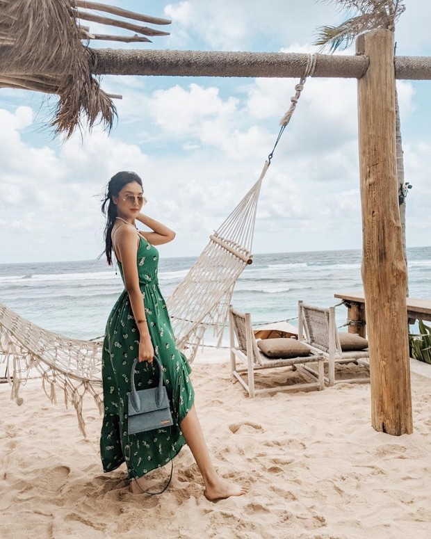 n Anya Geraldine Liburan di Alam Bebas, Tetap Sexy!