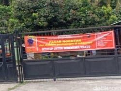 Satu Pedagang Meninggal Positif Corona, Pasar di Blitar Ditutup 3 Hari