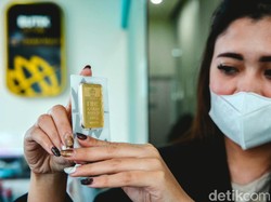 Ada Omicron di RI, Harga Emas Antam Mulai Lari Kencang