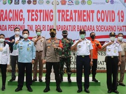 Polisi Gelar Rapid Antigen Gratis bagi Pegawai di Kawasan Bandara Soetta
