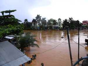 Banjir Kalsel Bikin Sebagian Wilayah Susah Sinyal Banjir Kalsel Bikin Sebagian Wilayah Susah Sinyal