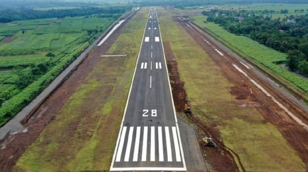 Foto Progres Pembangunan Bandara Jenderal Soedirman