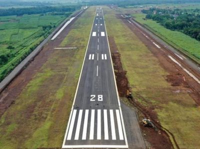 Foto Progres Pembangunan Bandara Jenderal Soedirman