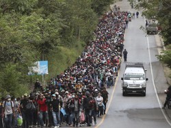 Rekor! 248.000 Migran Lewati Honduras untuk Pergi ke AS