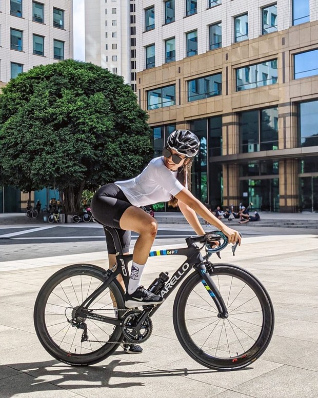 Sepeda Anya Geraldine/Instagram @anyageraldine Sepeda Anya Geraldine