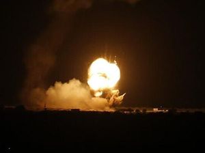 Pesawat Tempur Israel Gempur Gaza Usai Serangan Roket