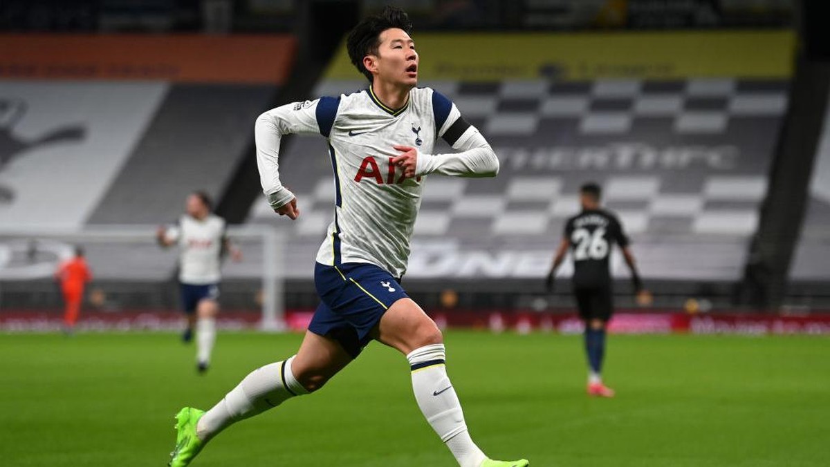 Son Heung-min dilaporkan menjadi pemain incaran Bayern Munich. (Foto: Getty Images/Pool)