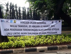 Proyek Terowongan Silaturahmi Istiqlal Dimulai 20 Januari, Simak Alih Arusnya