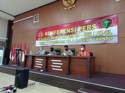 RS Polri Sudah Serahkan 23 Jenazah Korban Sriwijaya ke Keluarga