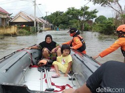 Banjir Kembali Landa Makassar, 500 Rumah di Perumnas Antang Terendam