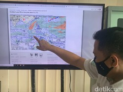 BMKG Maritim Imbau Nelayan Waspada Gelombang Tinggi Dampak Siklon Tropis