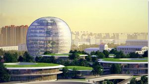 Rancangan Stasiun Kereta China, Kombinasi Futuristik dan Hutan Belantara