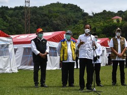 Apresiasi Jokowi untuk Tim SAR Gabungan Sriwijaya Air SJ18