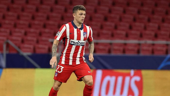 Kieran Trippier MADRID, SPAIN - OCTOBER 27: Kieran Trippier of Atletico de Madrid in action during the UEFA Champions League Group A stage match between Atletico de Madrid and RB Salzburg at Estadio Wanda Metropolitano on October 27, 2020 in Madrid, Spain. (Photo by Angel Martinez/Getty Images)