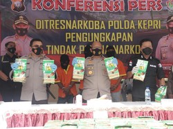Mafia Sabu Malaysia-Indonesia di Kepri Simpan Narkoba di Gudang Musala
