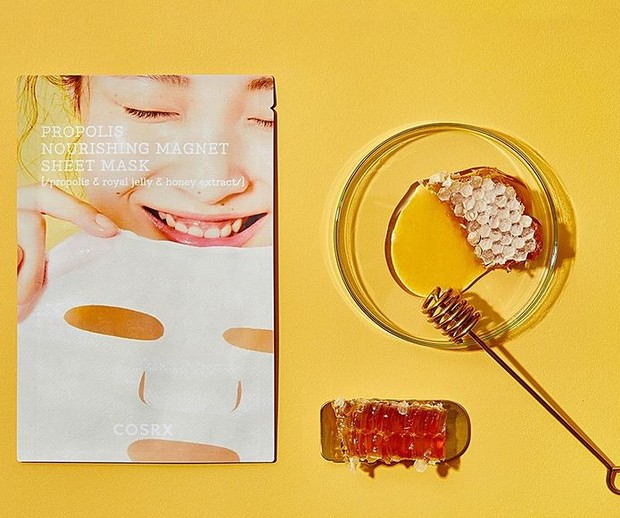 Propolis Nourishing Magnet Sheet Mask/Foto : instagram.com/cosrx Propolis Nourishing Magnet Sheet Mask