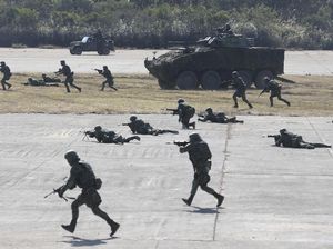 Suasana Militer China-Pakistan-Mongolia-Thailand Latihan Perang Bersama Suasana Militer China-Pakistan-Mongolia-Thailand Latihan Perang Bersama