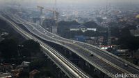 Tol Japek Layang Lengang Usai Diterapkan Berbayar