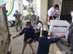 Hari Ini Surabaya Kembali Mendapat Vaksin COVID-19