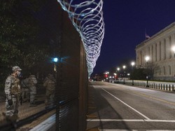 Lengangnya Washington DC di Hari Pelantikan Biden