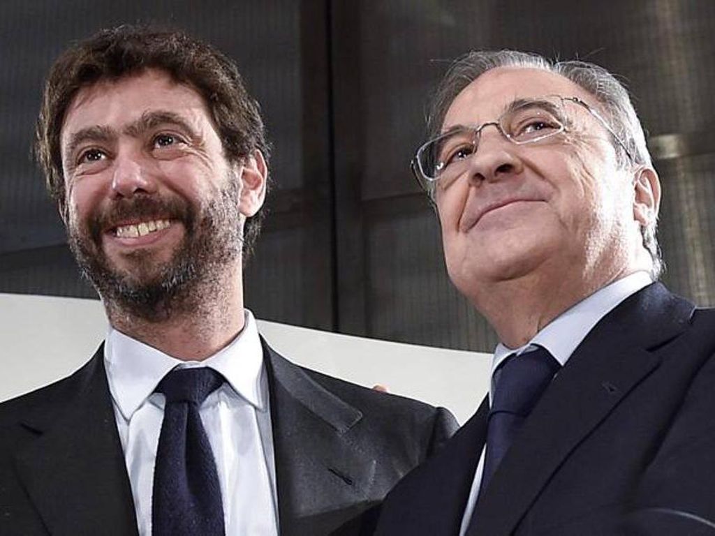 Bos Madrid dan Juventus Bertemu, Bahas Liga Super Eropa?