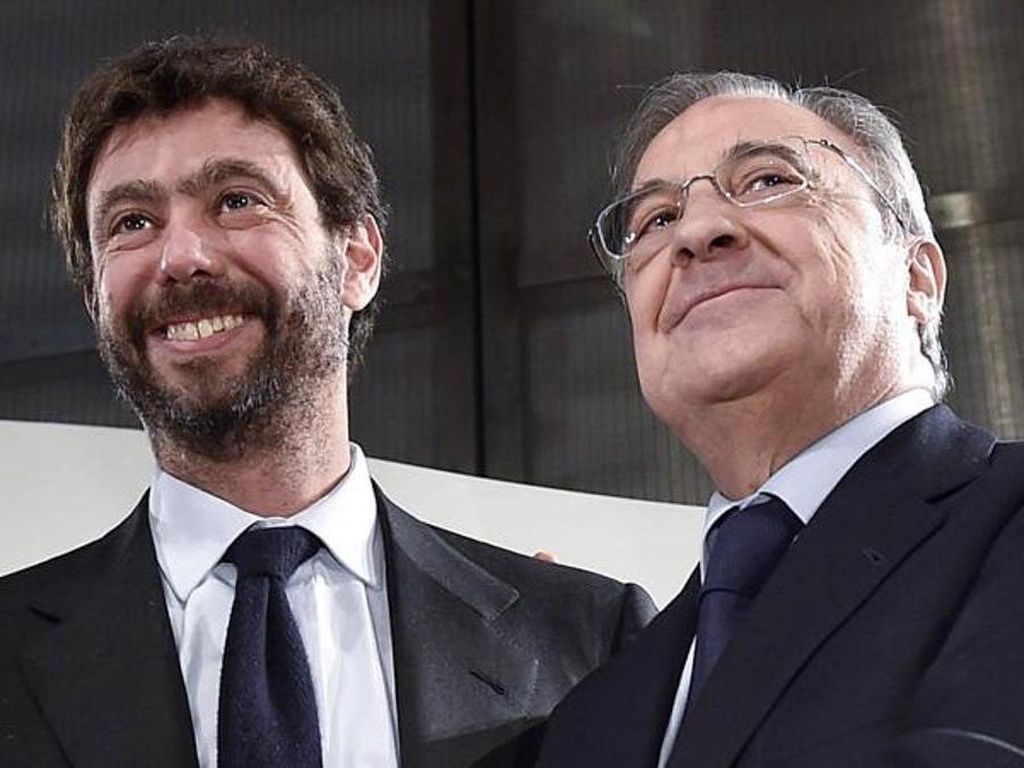 Bos Madrid dan Juventus Bertemu, Bahas Liga Super Eropa? Bos Madrid dan Juventus Bertemu, Bahas Liga Super Eropa?