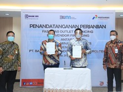 BRI Beri Layanan Keuangan ke Pertamina Lubricants