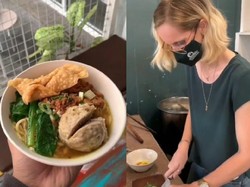 Bule di Yogyakarta Jualan Mie Ayam, Harga Seporsinya Rp 7 Ribu!