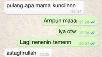 10 Chat Typo Bikin Keluarga Jantungan Pas Baca, Auto Panik Takut Didepak!