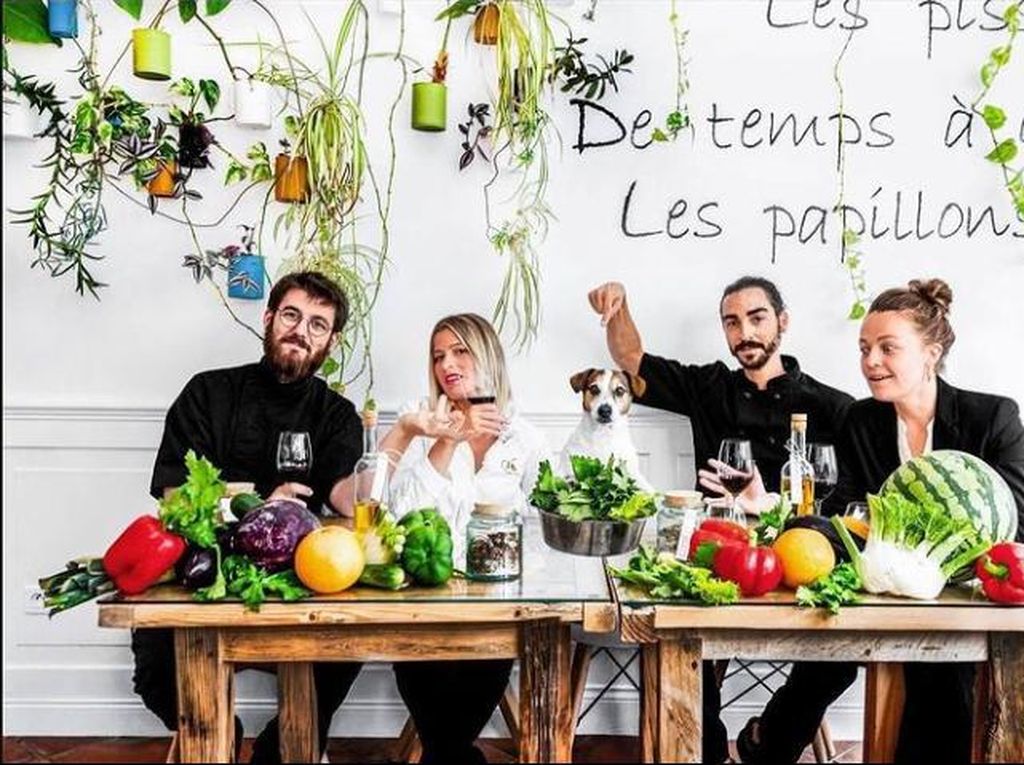 Ini Restoran Vegan Pertama di Prancis Penerima Bintang Michelin
