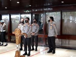 Antar Komjen Sigit Uji Calon Kapolri, Jenderal Idham: Tradisi agar Polri Solid