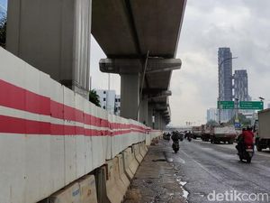 Kontraktor Proyek LRT Segera Tambal Bopeng-bopeng Jl MT Haryono Pancoran Kontraktor Proyek LRT Segera Tambal Bopeng-bopeng Jl MT Haryono Pancoran