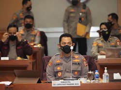 Ini 7 Jenderal dan 1 Kapolres yang Kawal Komjen Sigit di DPR