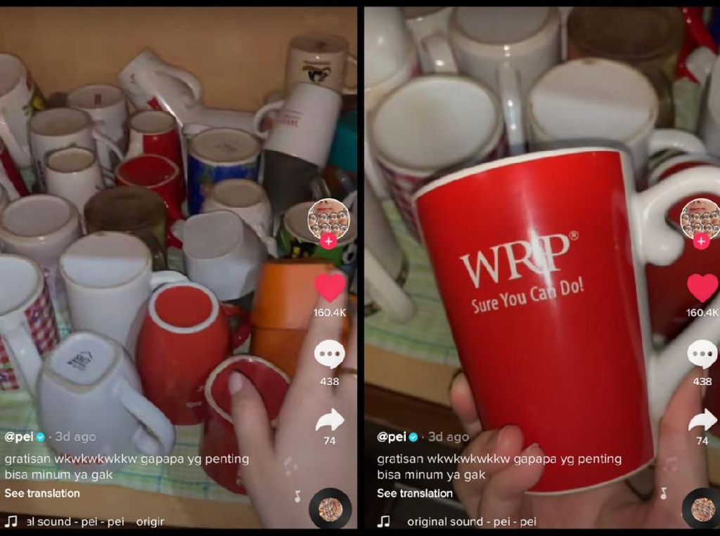 Pamer Koleksi Gelas Gratisan di Rumah, Video Netizen Ini Viral Pamer Koleksi Gelas Gratisan di Rumah, Video Netizen Ini Viral