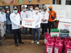 Bupati Apresiasi Bantuan Pertamina untuk Korban Longsor Sumedang