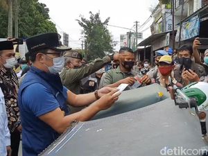 Ridwan Kamil Tegur Warga Tasikmalaya yang Tak Bermasker