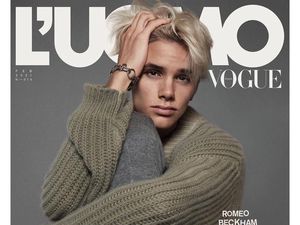 Penampilan Debut Romeo Beckham Jadi Model Sampul Majalah Vogue
