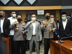 Hadapi Uji Calon Kapolri, Komjen Listyo Diantar Jenderal Idham Azis