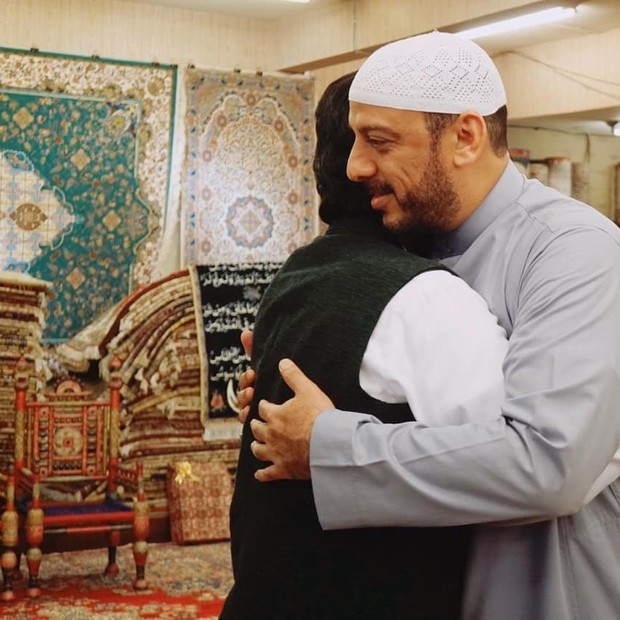 Syekh Ali Jaber bersama Attaul Karim