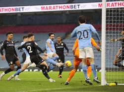 Man City Vs Aston Villa Tanpa Gol di Babak I
