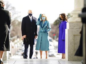 Joe Biden Dilantik, Jill Biden Pakai Baju Buatan Brand Berskala Kecil