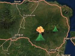 Gunung Raung Erupsi 32 Kali Selama 6 Jam