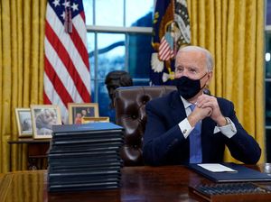 Resahnya Presiden Biden saat Penembakan Tewaskan 6 Wanita Asia