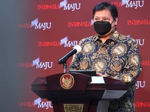 Ketua Komite Penanganan COVID-19 dan Pemulihan Ekonomi Nasional Airlangga Hartarto