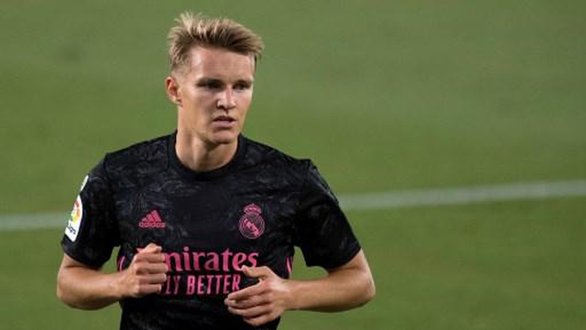 Arsenal tak menutup kemungkinan untuk mempermanenkan Martin Odegaard (Foto: AFP/JORGE GUERRERO)