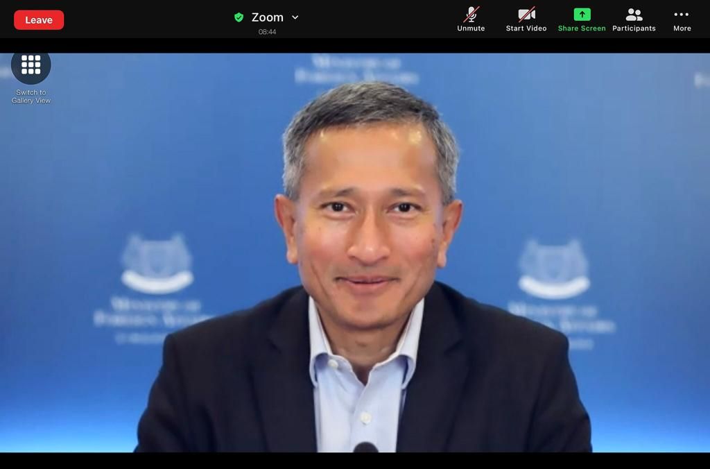 Menteri Luar Negeri Singapura Vivian Balakrishnan